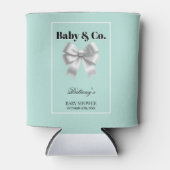 Baby en Co. Modern Baby shower Blikjeskoeler (Voorkant)
