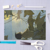 "Baby en de maan" van Jessie Willcox Smith Tissuepapier (Craft)