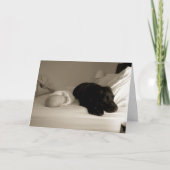 Baby en hond kaart (Voorkant)