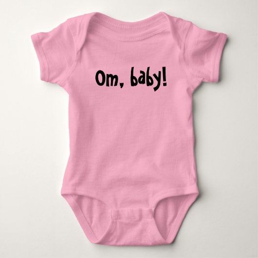 Baby en Kinder: Om, Baby! - Girls Creeper Romper (Voorkant)