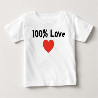 Baby en Kinderen: 100 % liefde - Baby T-shirt