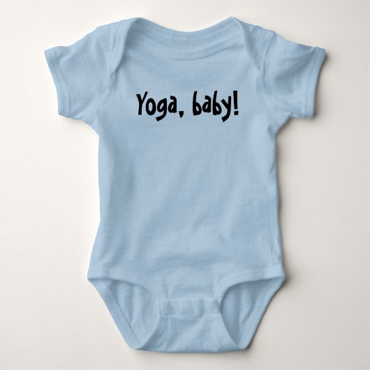 Baby en Kinderen: Yoga, baby! - Jongens Creeper Romper (Voorkant)
