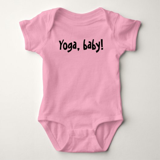 Baby en Kinderen: Yoga, baby! Meisjes-Creeper Romper (Voorkant)