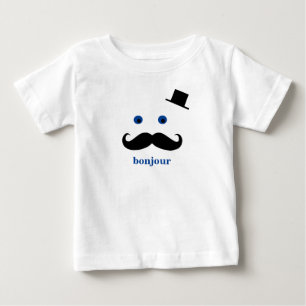 Baby- en kinderent-shirts - Bonjour