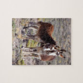 Baby en Mama Burro Legpuzzel (Horizontaal)