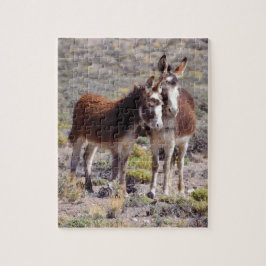 Baby en Mama Burro Legpuzzel