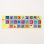 Baby en mama Yoga Mat (Voorkant (horizontaal))