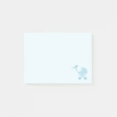 Baby en mammie Bluebird Nursery Post-it® Notes (Voorkant)