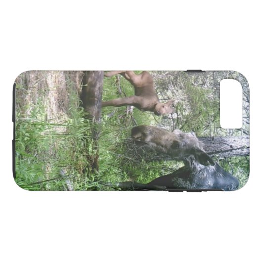 Baby- en moedervetes Case-Mate iPhone case (Achterkant (Horizontaal))