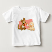 Baby- en papaverShirt (Voorkant)