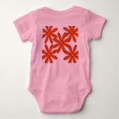 Baby en peuters Jersey Body Romper (Achterkant)