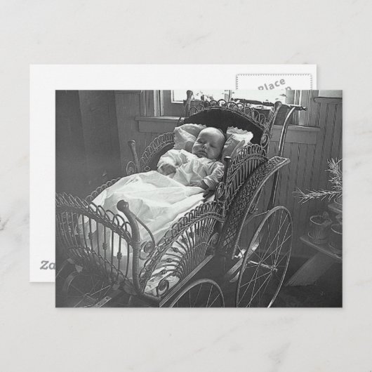  Baby en rol Briefkaart (Voorkant / Achterkant)