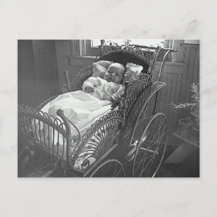 Baby en rol Briefkaart