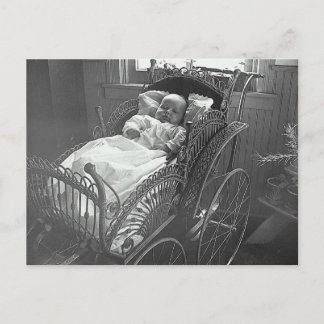 Baby en rol Briefkaart