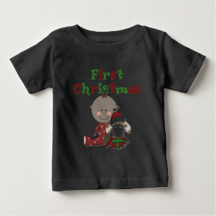 Baby en Santa Dog T-shirts