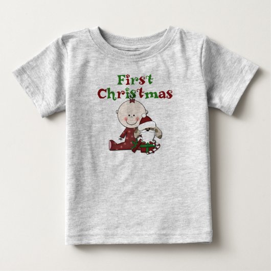 Baby en Santa Dog T-shirts (Voorkant)