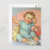 Baby en speelgoed Briefkaart (Voorkant / Achterkant)