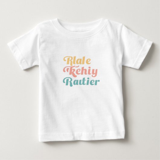 Baby en T-shirts (Voorkant)