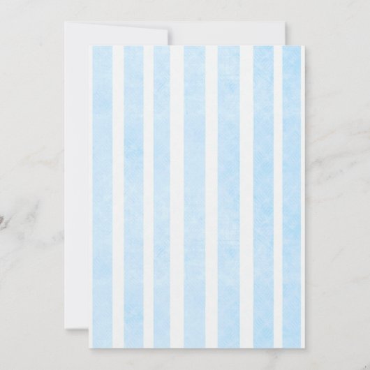 Baby en Teddy Bear Boys Baby shower Uitnodiging (Achterkant)