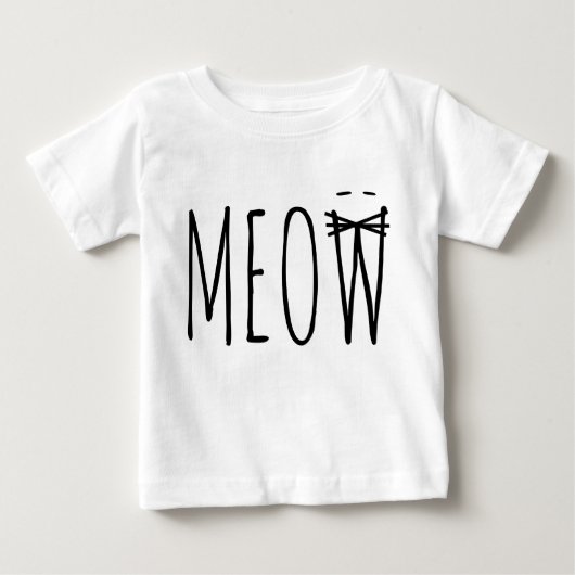 Baby- en Toddler Clothes - Siamese Cat Meow (Voorkant)