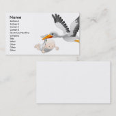 Baby en visitekaartje (Voorkant / Achterkant)