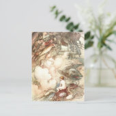 Baby en Zee Briefkaart (Staand voorkant)