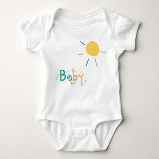 baby en zon romper (Voorkant)