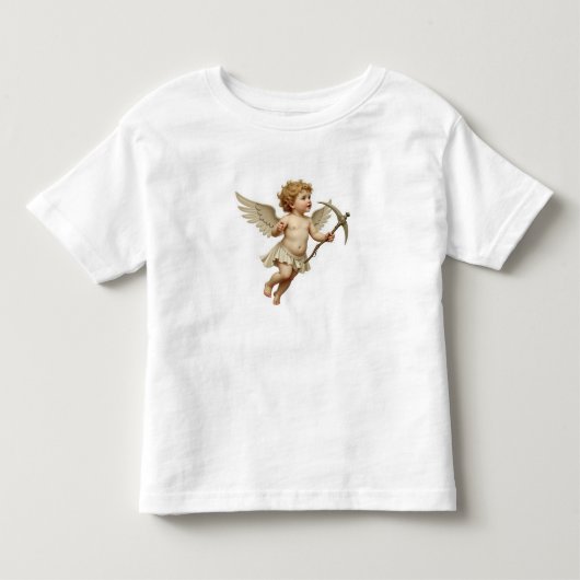 Baby Engel Met Zeis Voor Peuters Kinder Shirts (Voorkant)
