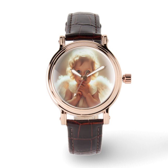 Baby-Engelen Horloge (Voorkant)