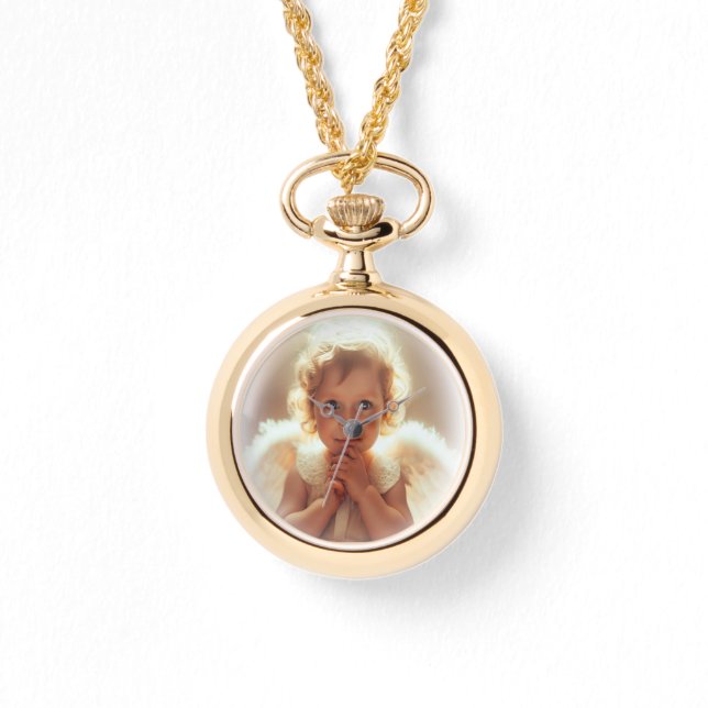 Baby-Engelen Horloge (Voorkant)
