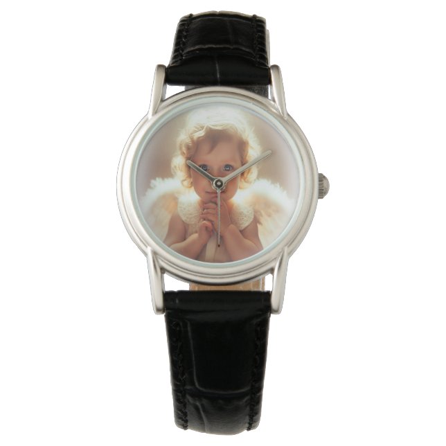 Baby-Engelen Horloge (Voorkant)