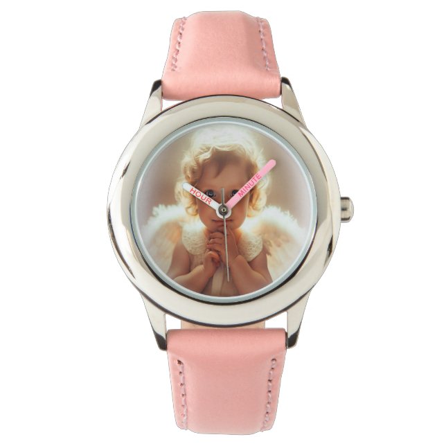 Baby-Engelen Horloge (Voorkant)