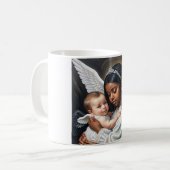 baby-Engelen Koffiemok (Voorkant links)