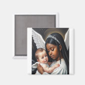 baby engelen magneet (Voorkant / Achterkant)
