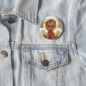 Baby-Engelen Ronde Button 5,7 Cm (In situ)