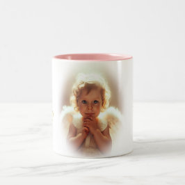 Baby-Engelen Tweekleurige Koffiemok