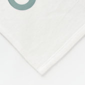 Baby Essentials Patroon Fleece Deken (Hoek)