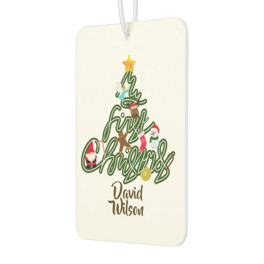 Baby Experience My First Christmas Tree  Luchtverfrisser (Links)