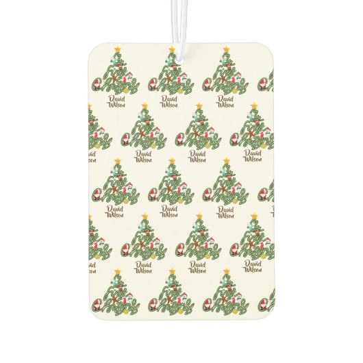 Baby Experience My First Christmas Tree  Luchtverfrisser (Achterkant)