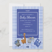 Baby Express-uitnodiging Kaart (Voorkant)