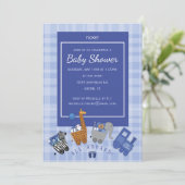 Baby Express-uitnodiging Kaart (Staand voorkant)