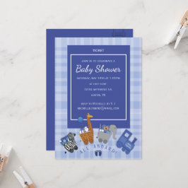 Baby Express-uitnodiging Kaart