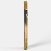 Baby ezel vreedzame natuur rode papaver veld samsung galaxy hoesje (Rechterkant)