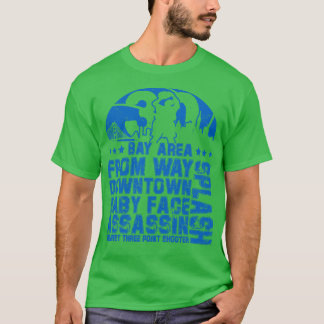 Baby Face Assassin van ver naar het centrum T-shirt