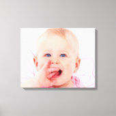 Baby Face! Canvas Afdruk (Voorkant)