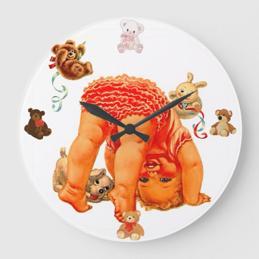 "Baby Face" Grote Klok (Voorkant)