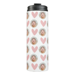 Baby Face Mok, Gepersonaliseerde Gezicht Mok, Je H Thermosbeker