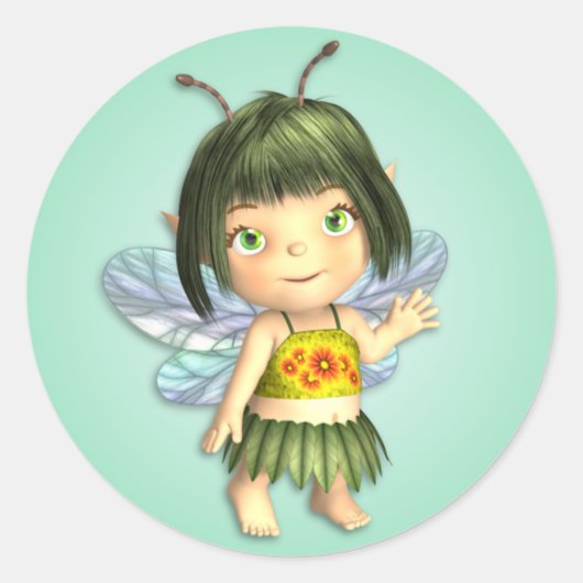Baby Faerie Sticker (Voorkant)