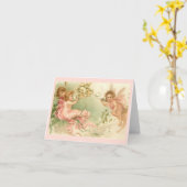 Baby Fairy Note Kaart (Gele Bloem)