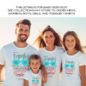 Baby Familie Vakantie Strand Zomer Custom Romper